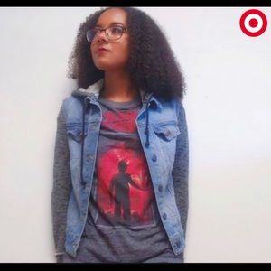 Oversized stranger things t shirt